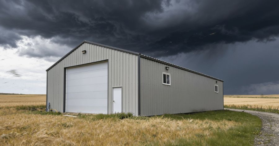 steel agricultural building nebraska weather